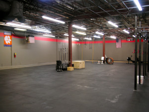 Tons of space for Crossfit WODs